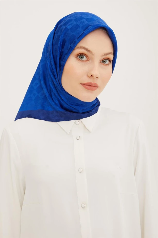 Armine Jakarlı İpek Pamuk Eşarp